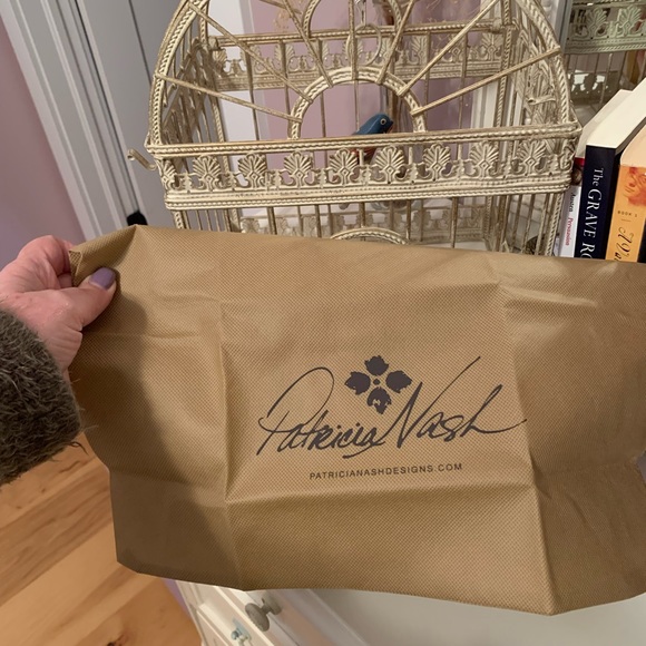 Patricia Nash Potenza Leather clutch frame bag - Picture 5 of 8